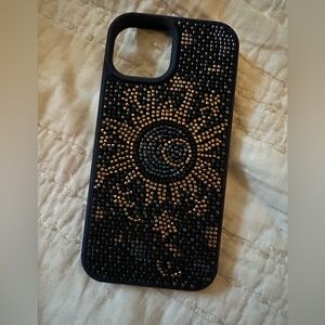 MVMT Sun Swirl Beaded Phone Case for iPhone 15/14/13